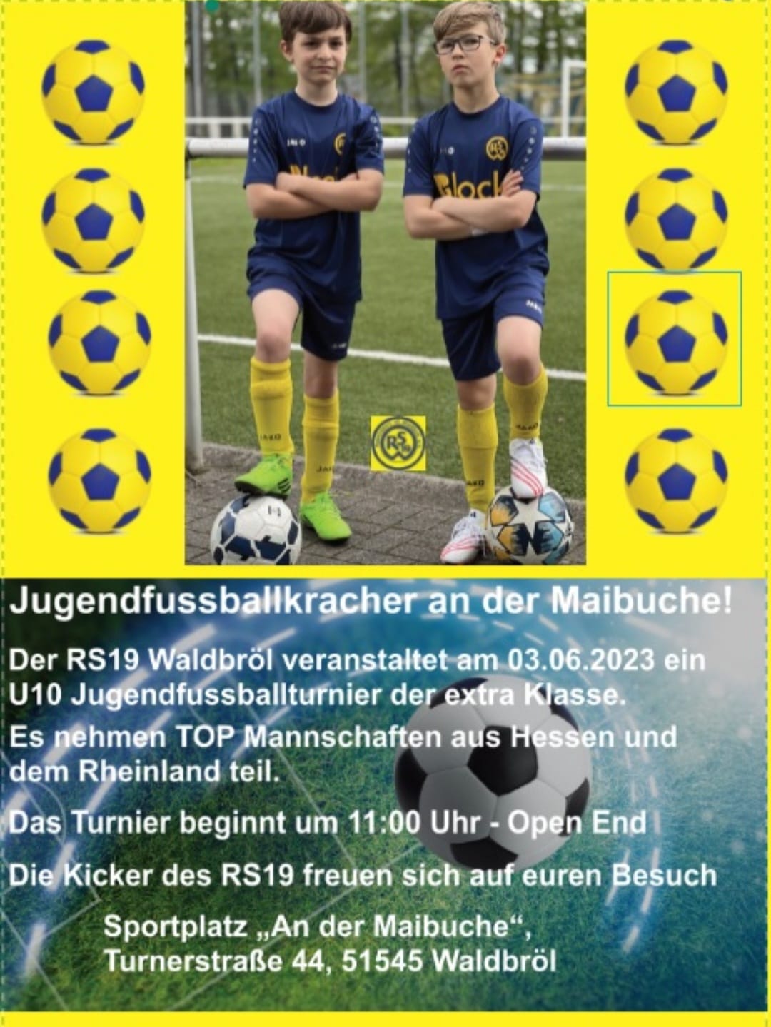 Read more about the article Jugendfußballturnier am 03.06.2023 an der Maibuche